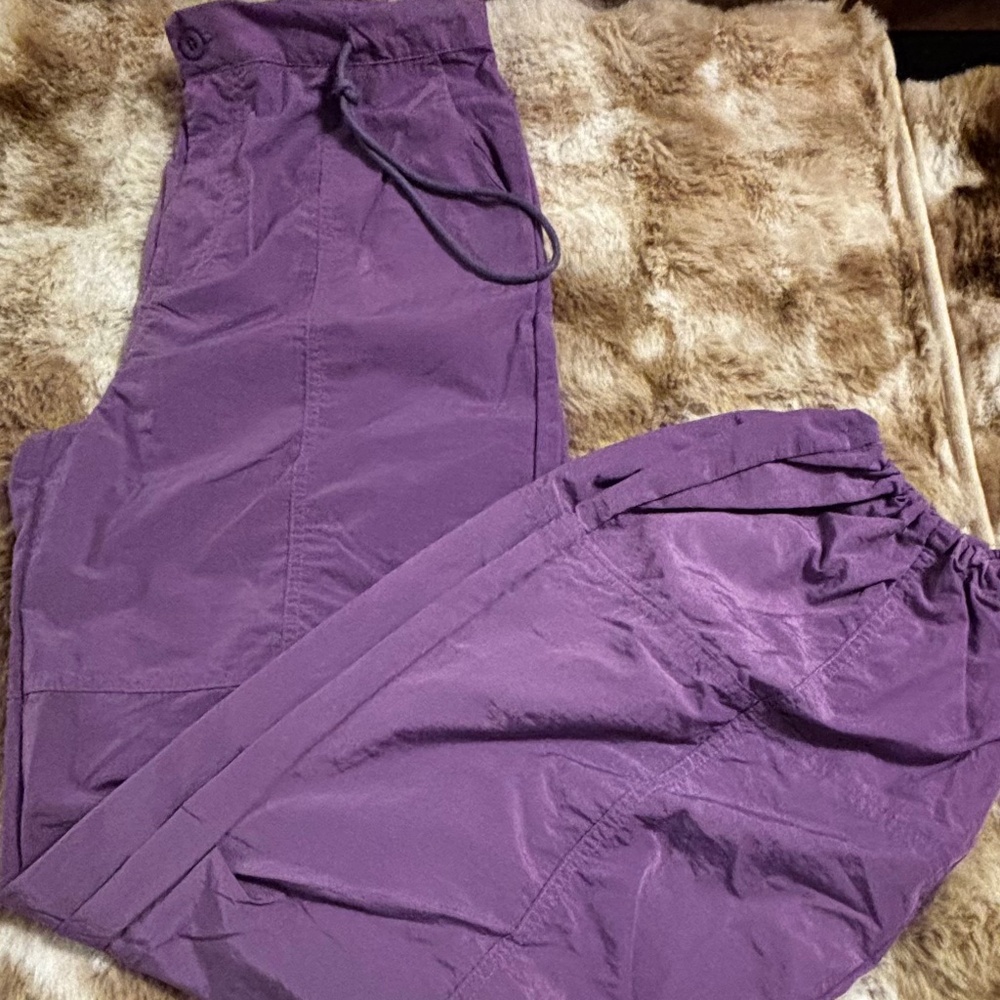 Mimosa Women’s Nylon Joggers Purple Sz Small